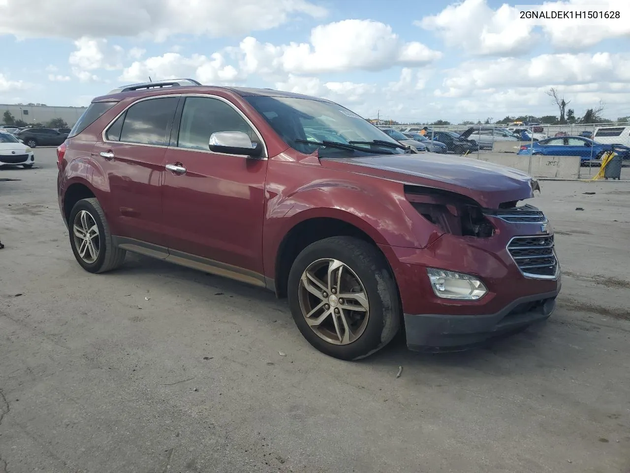 2017 Chevrolet Equinox Premier VIN: 2GNALDEK1H1501628 Lot: 80488564