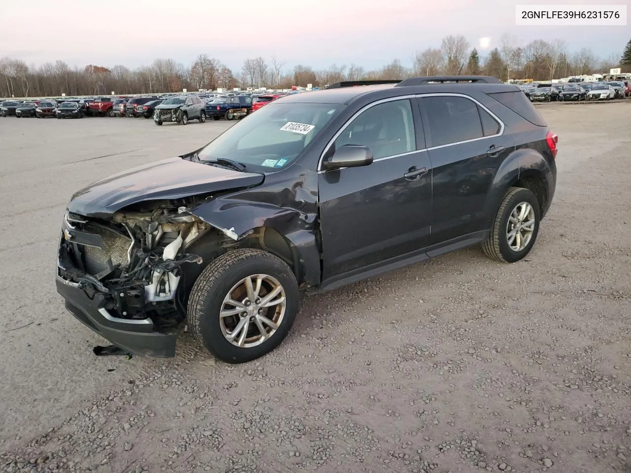 2017 Chevrolet Equinox Lt VIN: 2GNFLFE39H6231576 Lot: 81035734