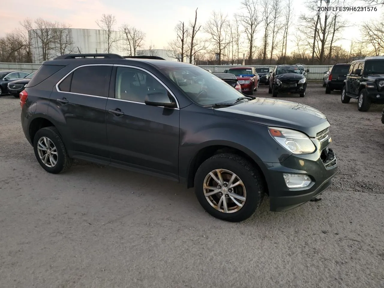 2017 Chevrolet Equinox Lt VIN: 2GNFLFE39H6231576 Lot: 81035734