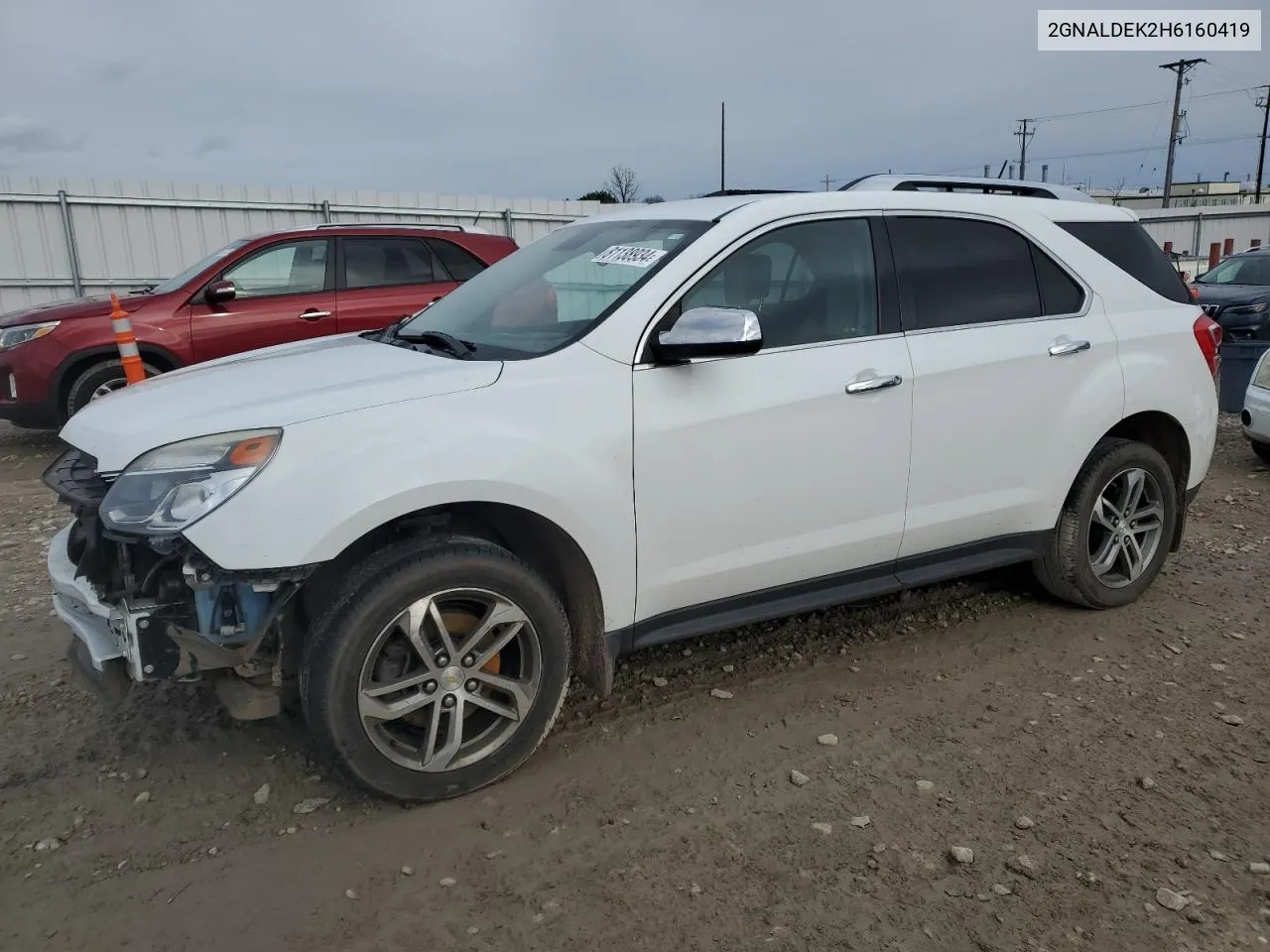 2017 Chevrolet Equinox Premier VIN: 2GNALDEK2H6160419 Lot: 81138934