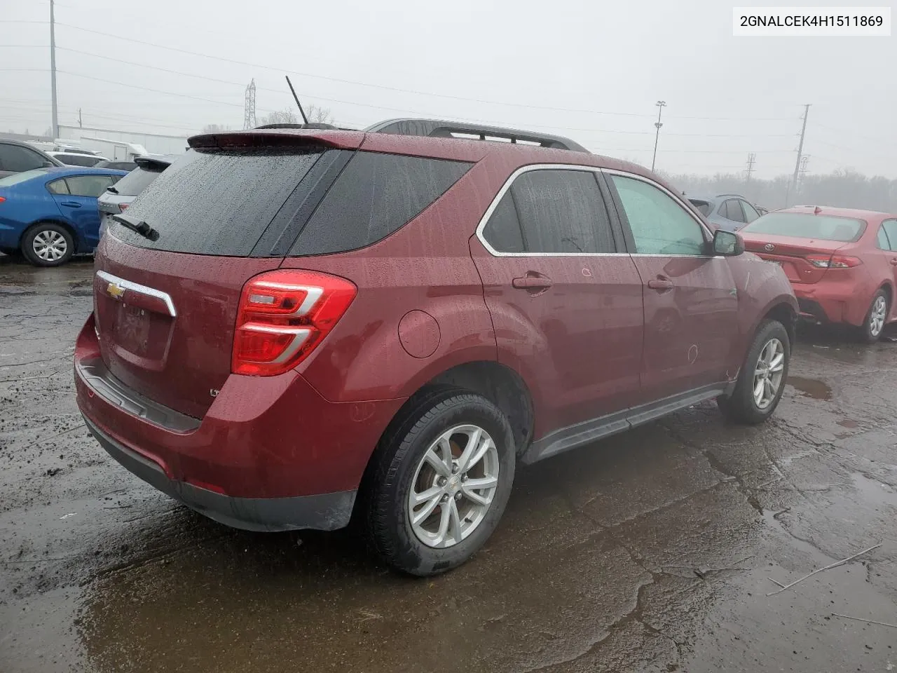 2GNALCEK4H1511869 2017 Chevrolet Equinox Lt