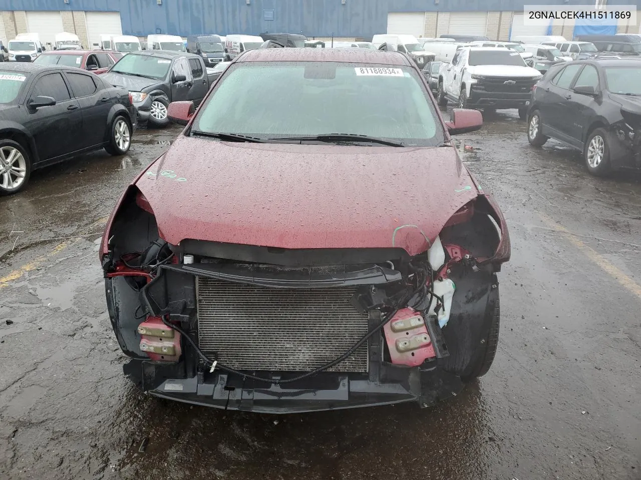 2GNALCEK4H1511869 2017 Chevrolet Equinox Lt