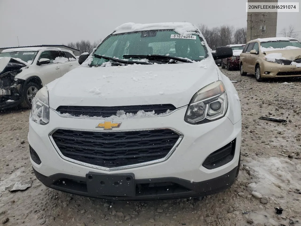 2017 Chevrolet Equinox Ls VIN: 2GNFLEEK8H6291074 Lot: 81674344