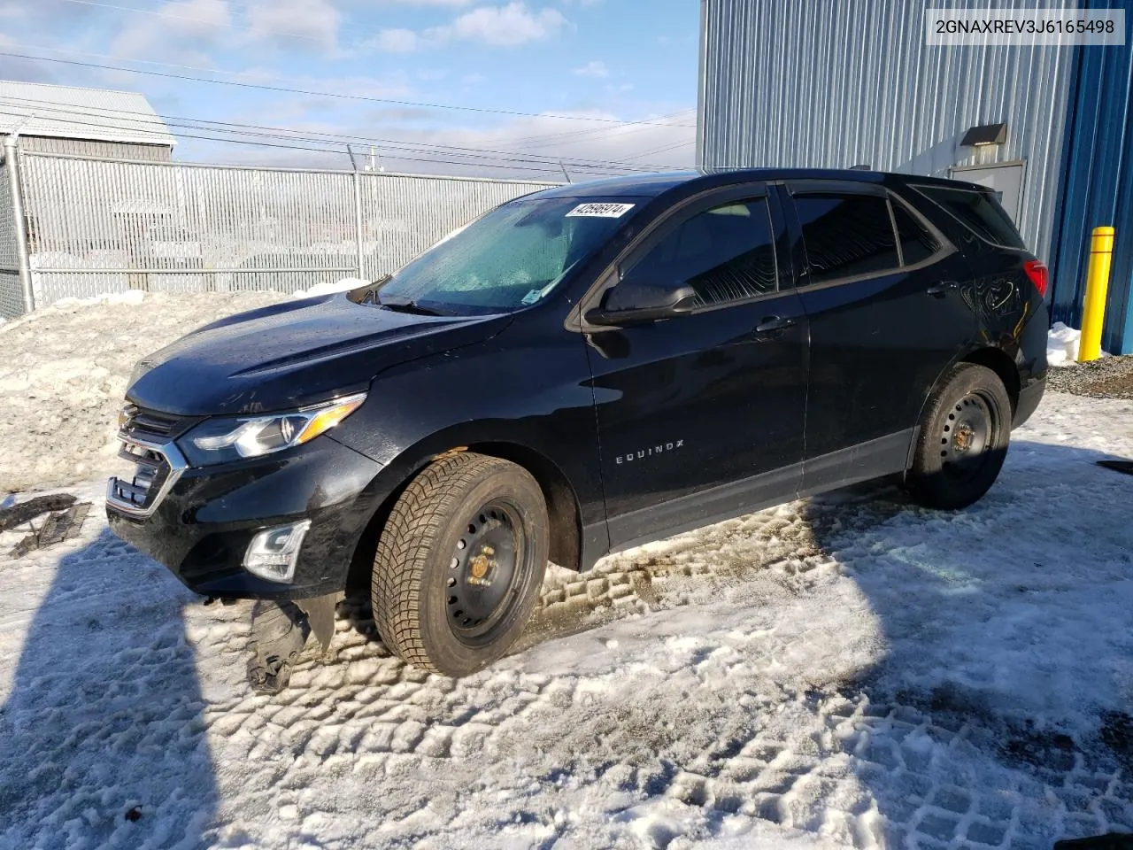 2018 Chevrolet Equinox Ls VIN: 2GNAXREV3J6165498 Lot: 42596974