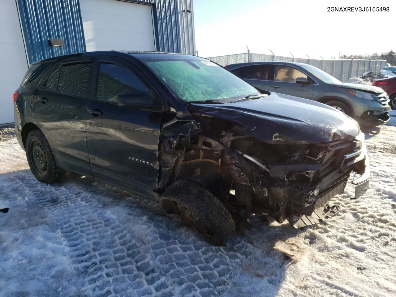 2GNAXREV3J6165498 2018 Chevrolet Equinox Ls