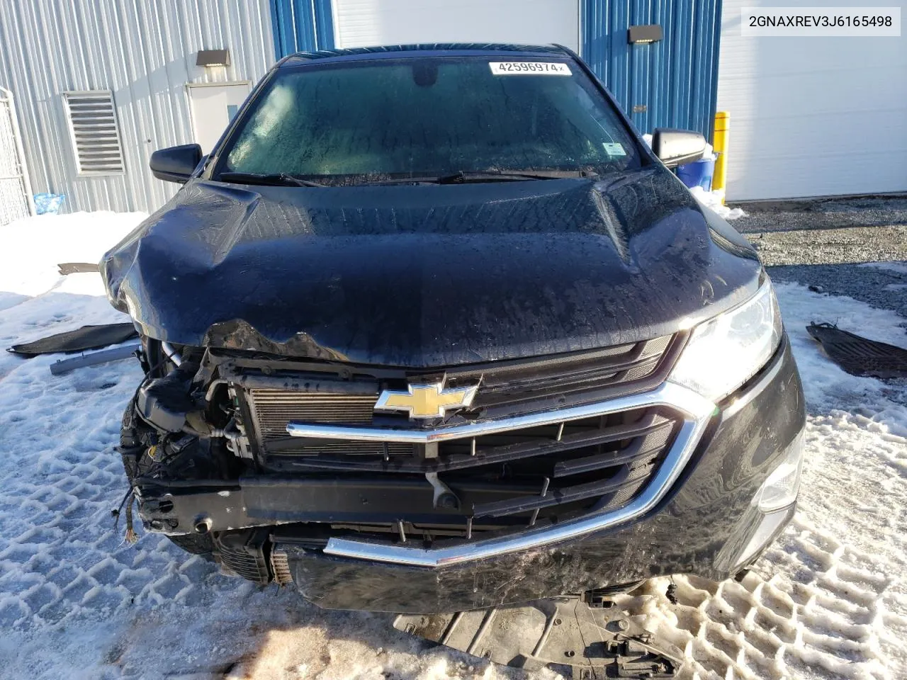 2GNAXREV3J6165498 2018 Chevrolet Equinox Ls