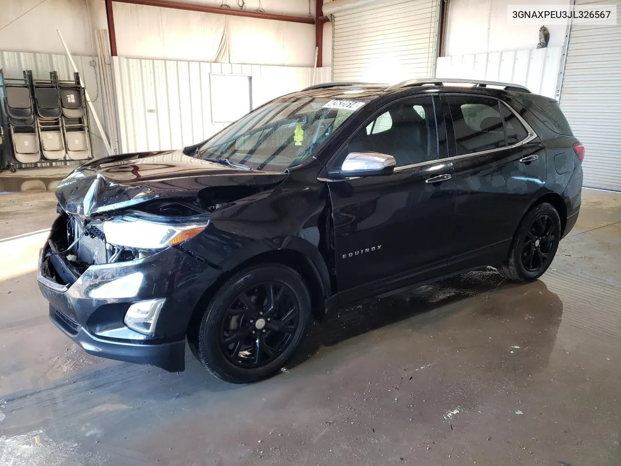 2018 Chevrolet Equinox Premier VIN: 3GNAXPEU3JL326567 Lot: 42632614