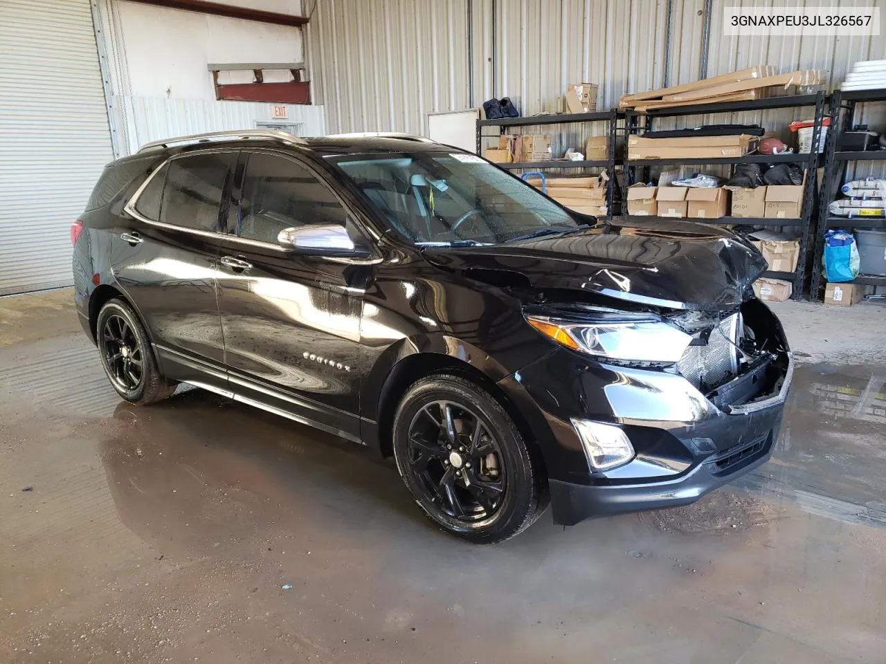 2018 Chevrolet Equinox Premier VIN: 3GNAXPEU3JL326567 Lot: 42632614