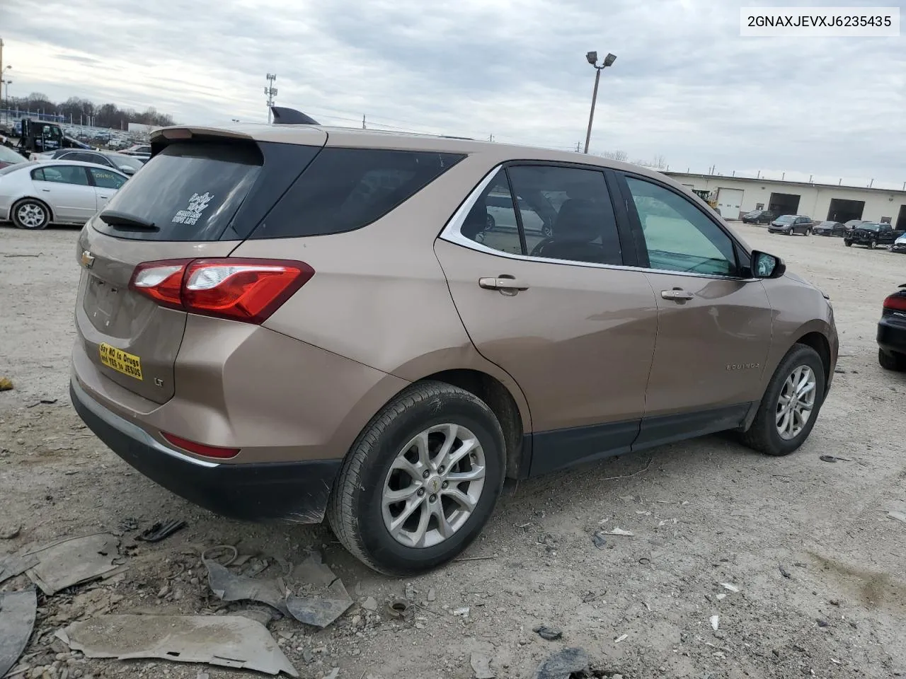 2018 Chevrolet Equinox Lt VIN: 2GNAXJEVXJ6235435 Lot: 45592213