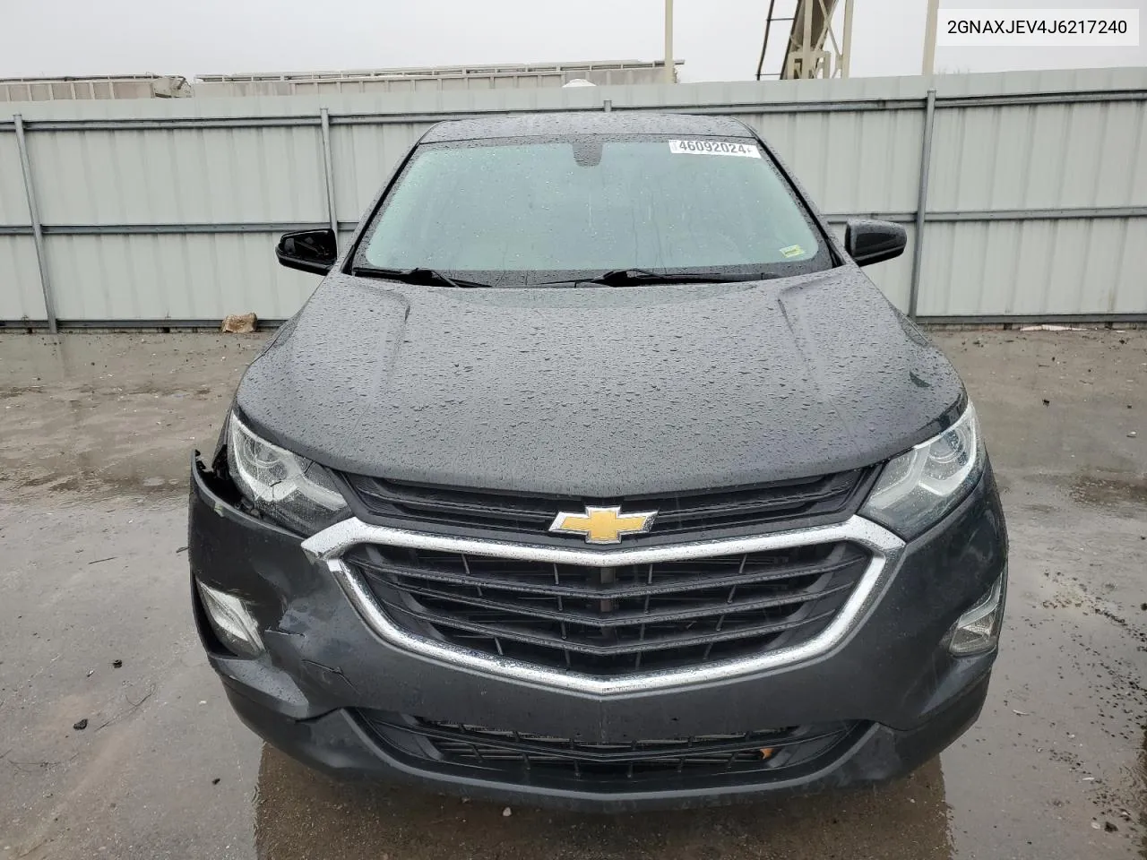 2018 Chevrolet Equinox Lt VIN: 2GNAXJEV4J6217240 Lot: 46092024