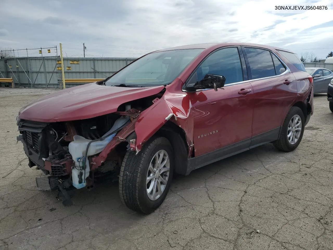 2018 Chevrolet Equinox Lt VIN: 3GNAXJEVXJS604876 Lot: 47468684