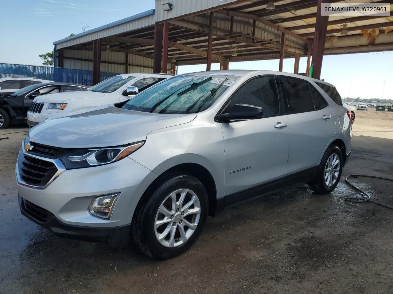 2018 Chevrolet Equinox Ls VIN: 2GNAXHEV6J6320961 Lot: 47901174