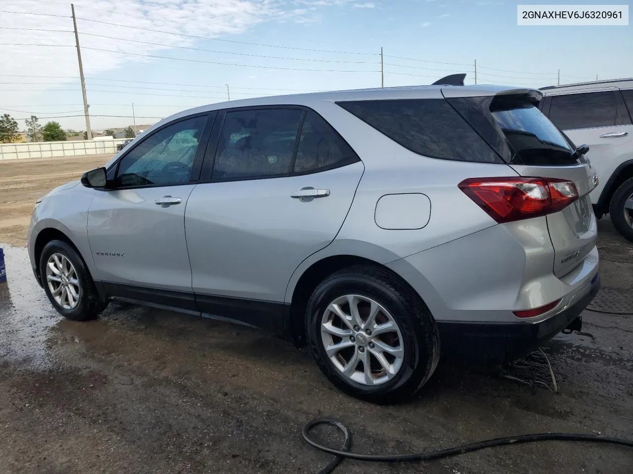 2GNAXHEV6J6320961 2018 Chevrolet Equinox Ls