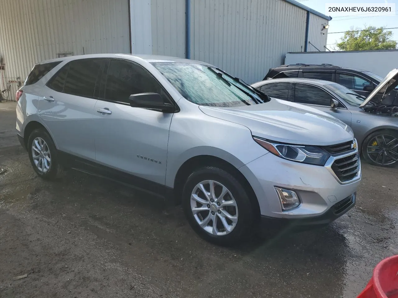 2018 Chevrolet Equinox Ls VIN: 2GNAXHEV6J6320961 Lot: 47901174