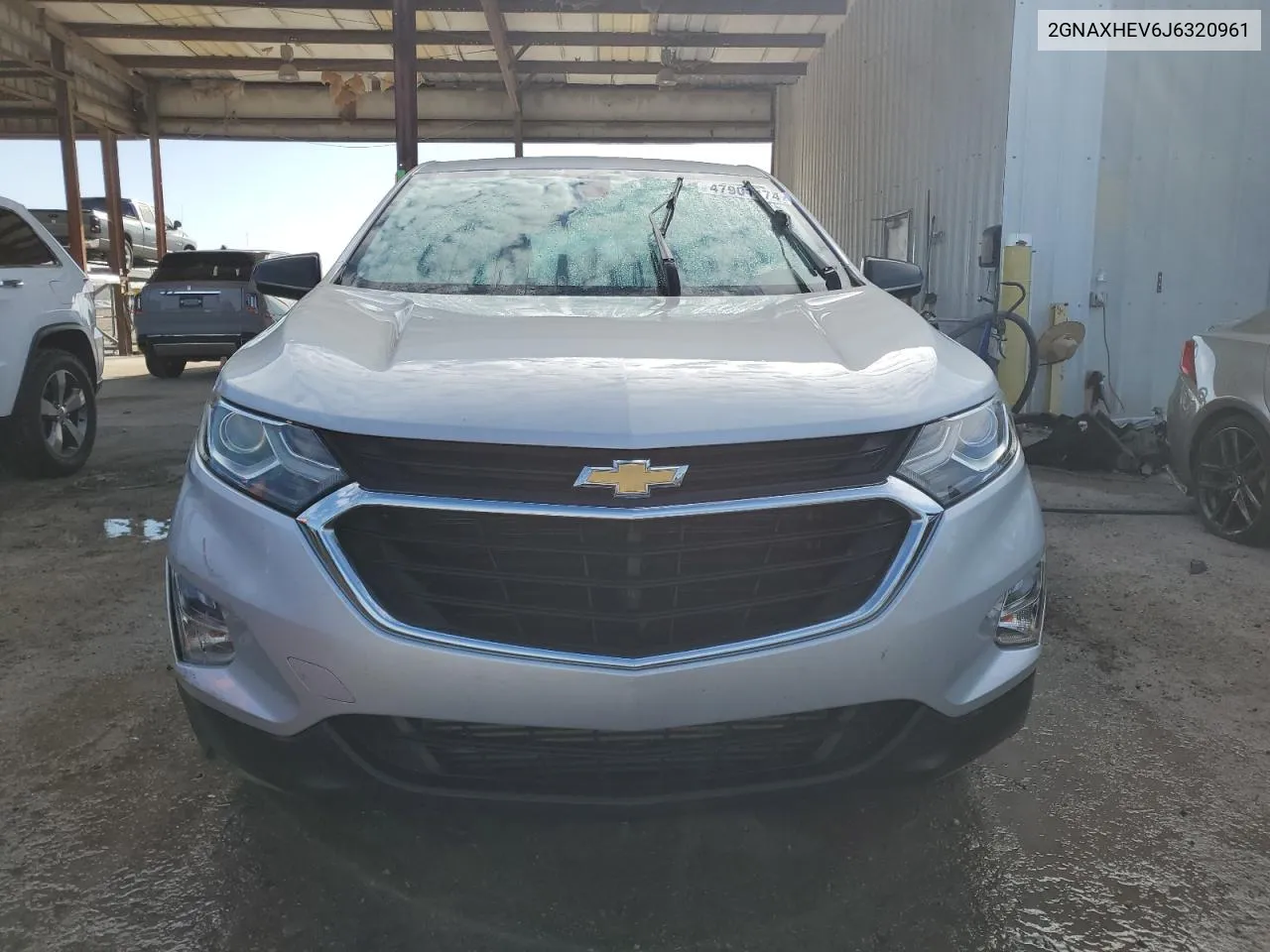 2018 Chevrolet Equinox Ls VIN: 2GNAXHEV6J6320961 Lot: 47901174