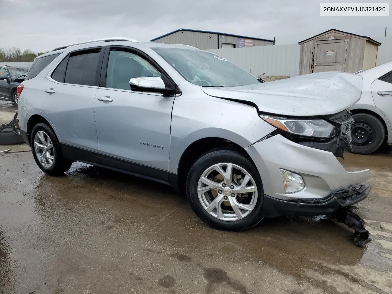 2GNAXVEV1J6321420 2018 Chevrolet Equinox Premier