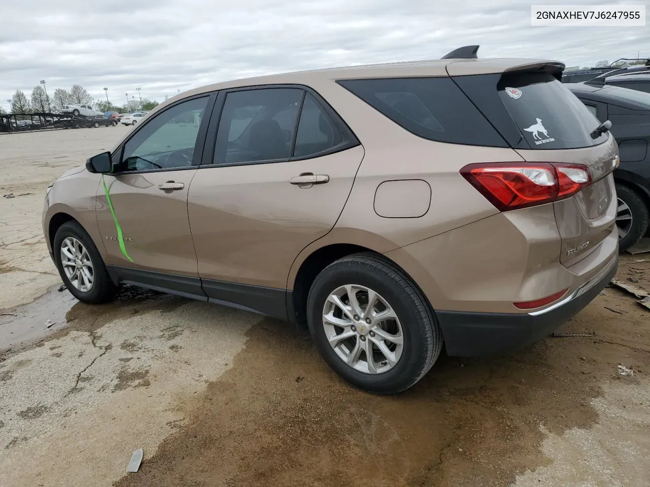 2018 Chevrolet Equinox Ls VIN: 2GNAXHEV7J6247955 Lot: 49684914