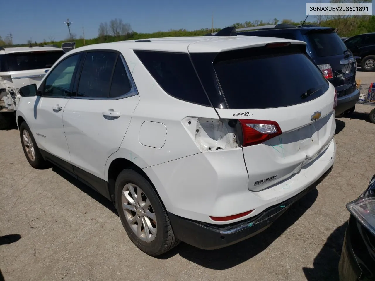 2018 Chevrolet Equinox Lt VIN: 3GNAXJEV2JS601891 Lot: 49899664