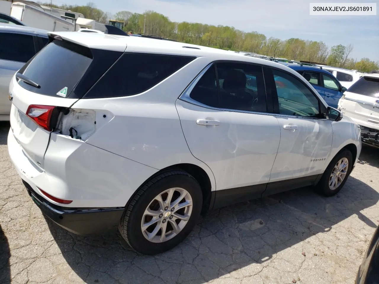 2018 Chevrolet Equinox Lt VIN: 3GNAXJEV2JS601891 Lot: 49899664