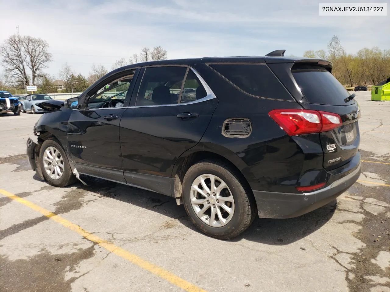 2018 Chevrolet Equinox Lt VIN: 2GNAXJEV2J6134227 Lot: 50079084