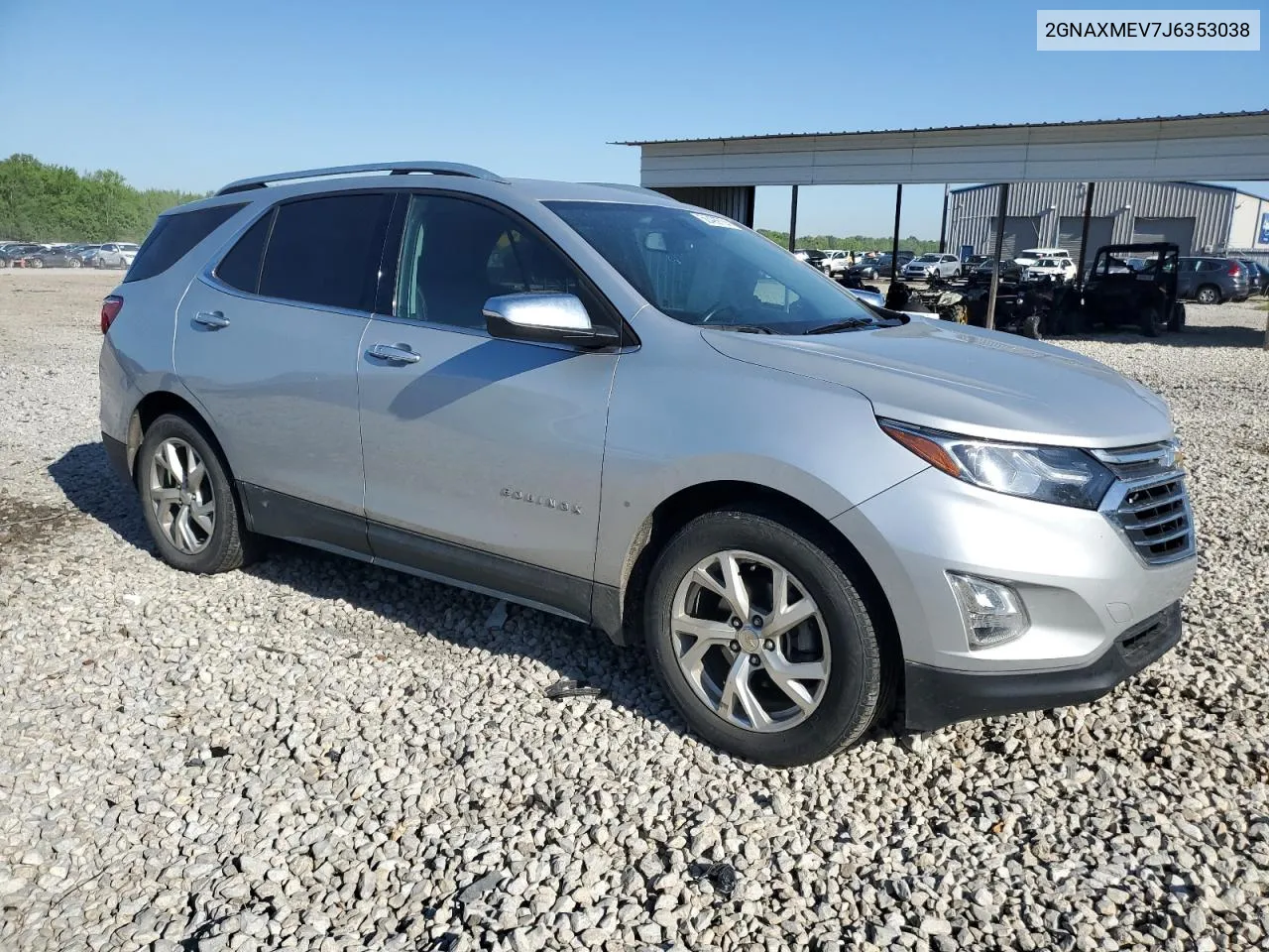 2018 Chevrolet Equinox Premier VIN: 2GNAXMEV7J6353038 Lot: 50499754