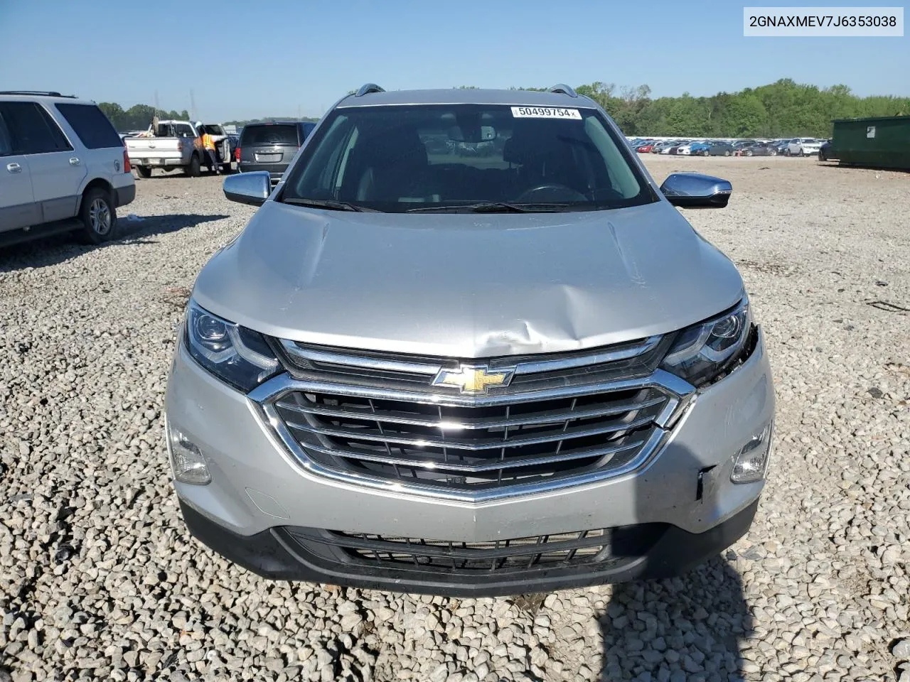 2018 Chevrolet Equinox Premier VIN: 2GNAXMEV7J6353038 Lot: 50499754