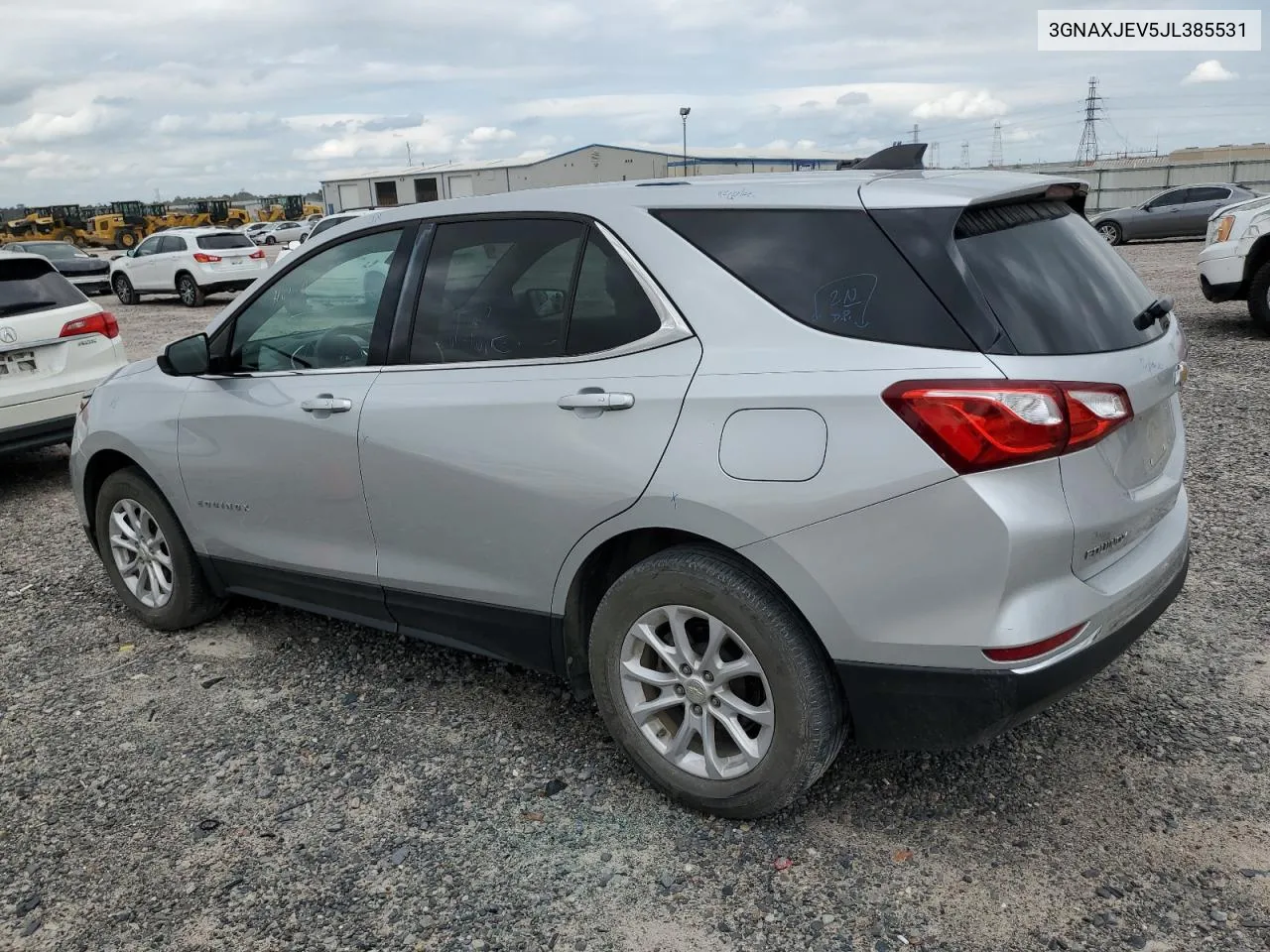 2018 Chevrolet Equinox Lt VIN: 3GNAXJEV5JL385531 Lot: 50889534