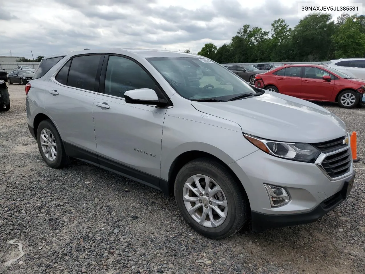 2018 Chevrolet Equinox Lt VIN: 3GNAXJEV5JL385531 Lot: 50889534