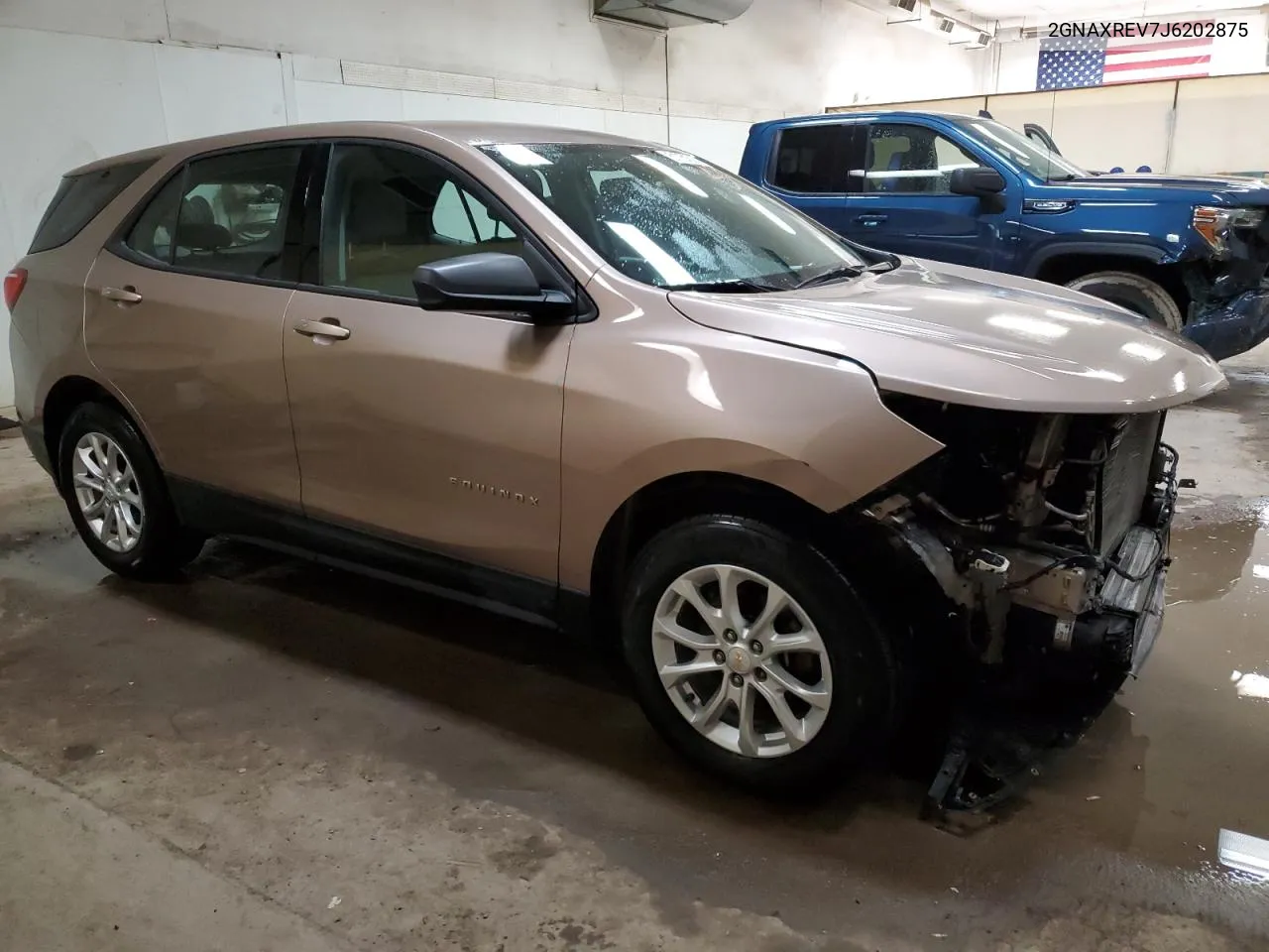 2018 Chevrolet Equinox Ls VIN: 2GNAXREV7J6202875 Lot: 51751314