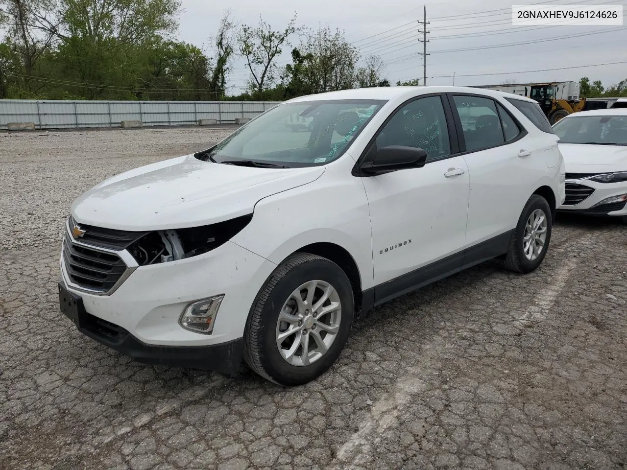 2018 Chevrolet Equinox Ls VIN: 2GNAXHEV9J6124626 Lot: 52067044