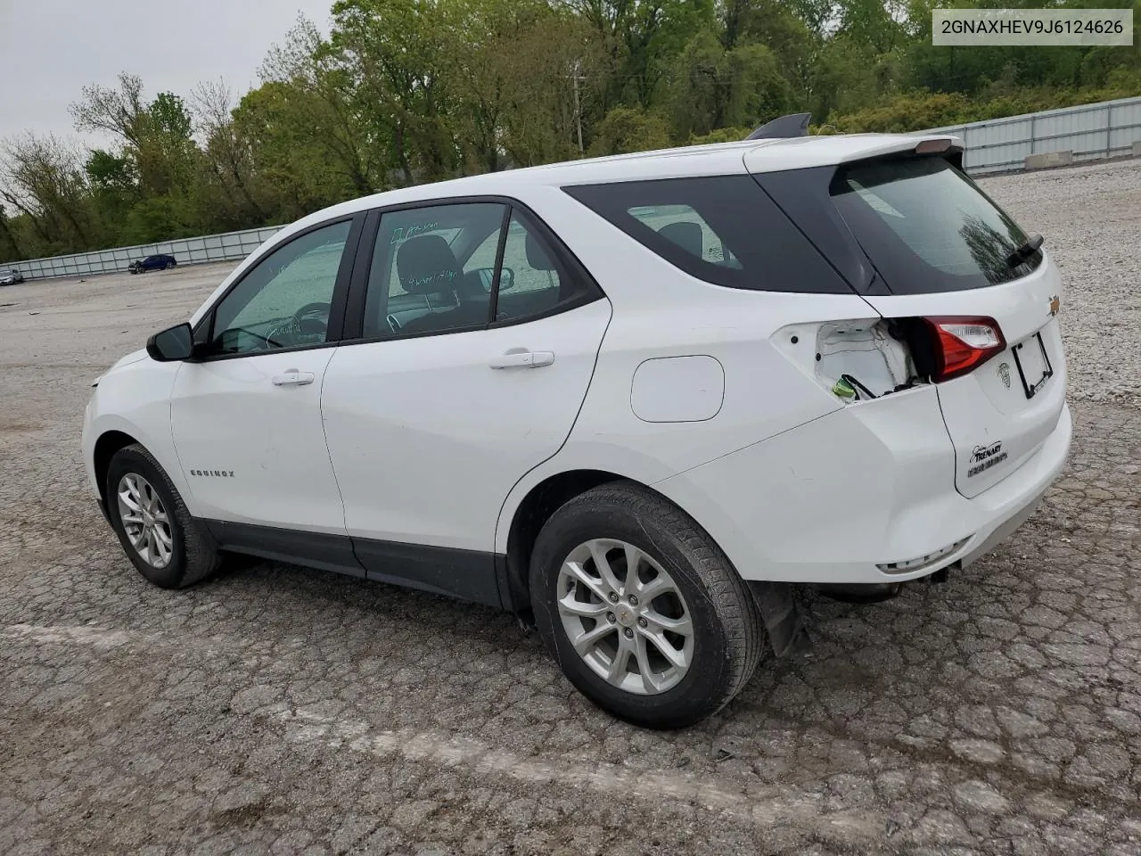 2018 Chevrolet Equinox Ls VIN: 2GNAXHEV9J6124626 Lot: 52067044