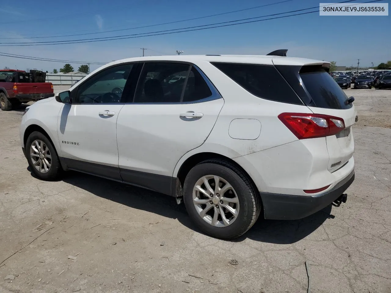 2018 Chevrolet Equinox Lt VIN: 3GNAXJEV9JS635536 Lot: 52135894