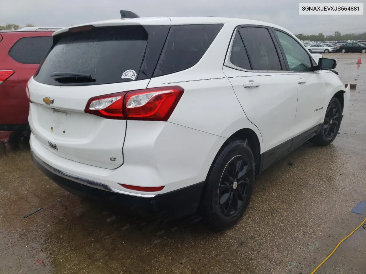 2018 Chevrolet Equinox Lt VIN: 3GNAXJEVXJS564881 Lot: 52181974