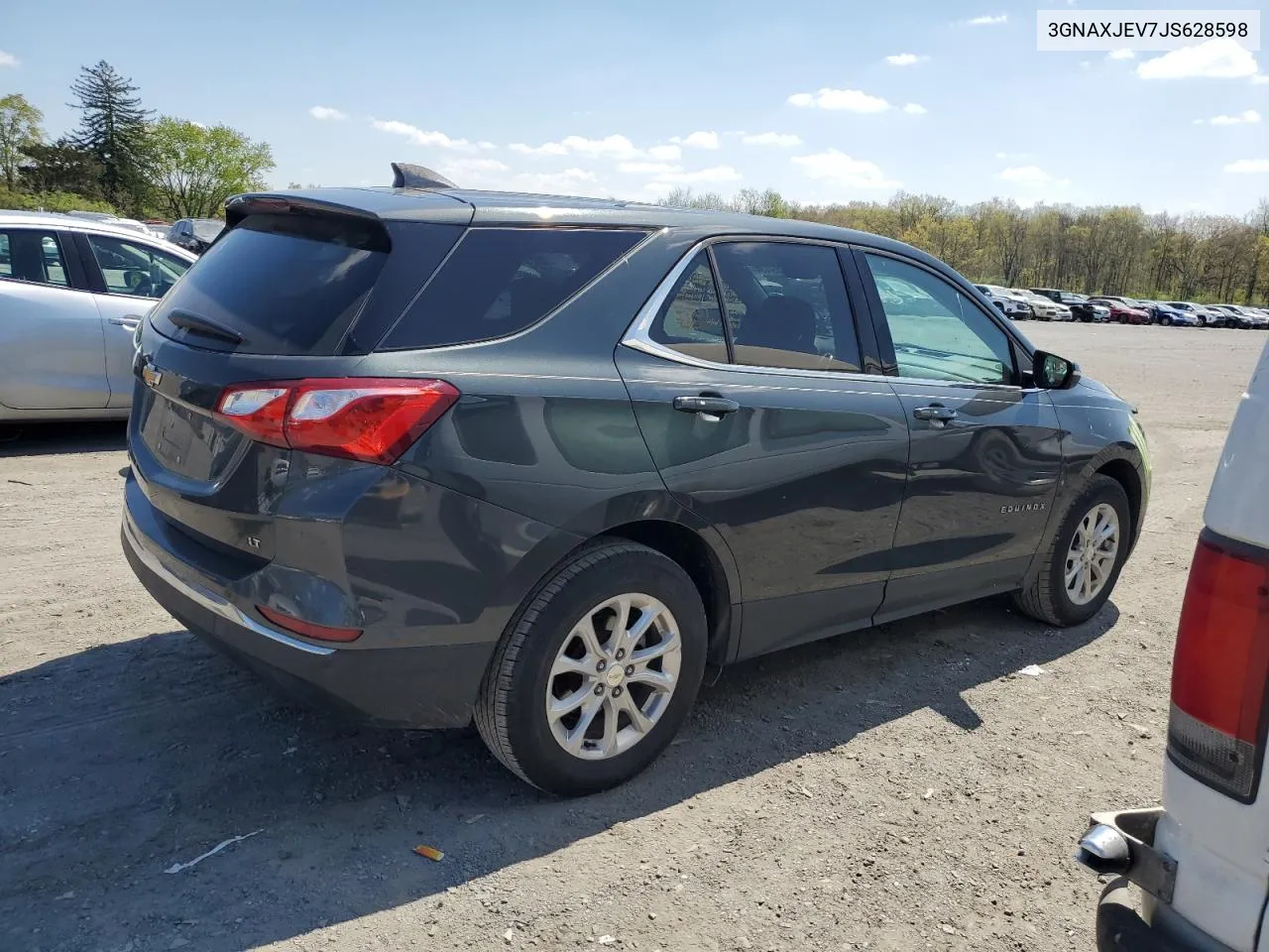 2018 Chevrolet Equinox Lt VIN: 3GNAXJEV7JS628598 Lot: 52389434