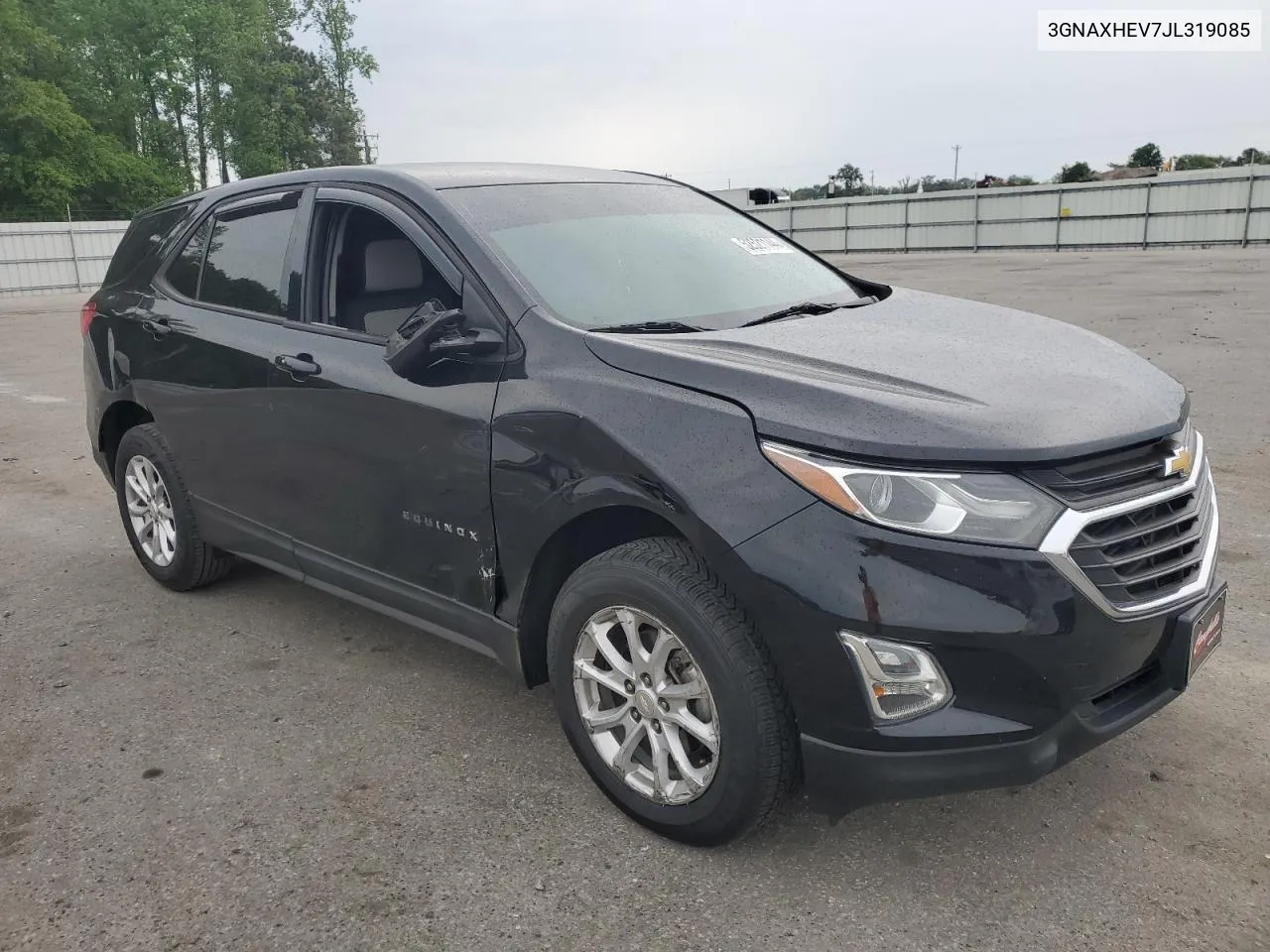 2018 Chevrolet Equinox Ls VIN: 3GNAXHEV7JL319085 Lot: 52521144