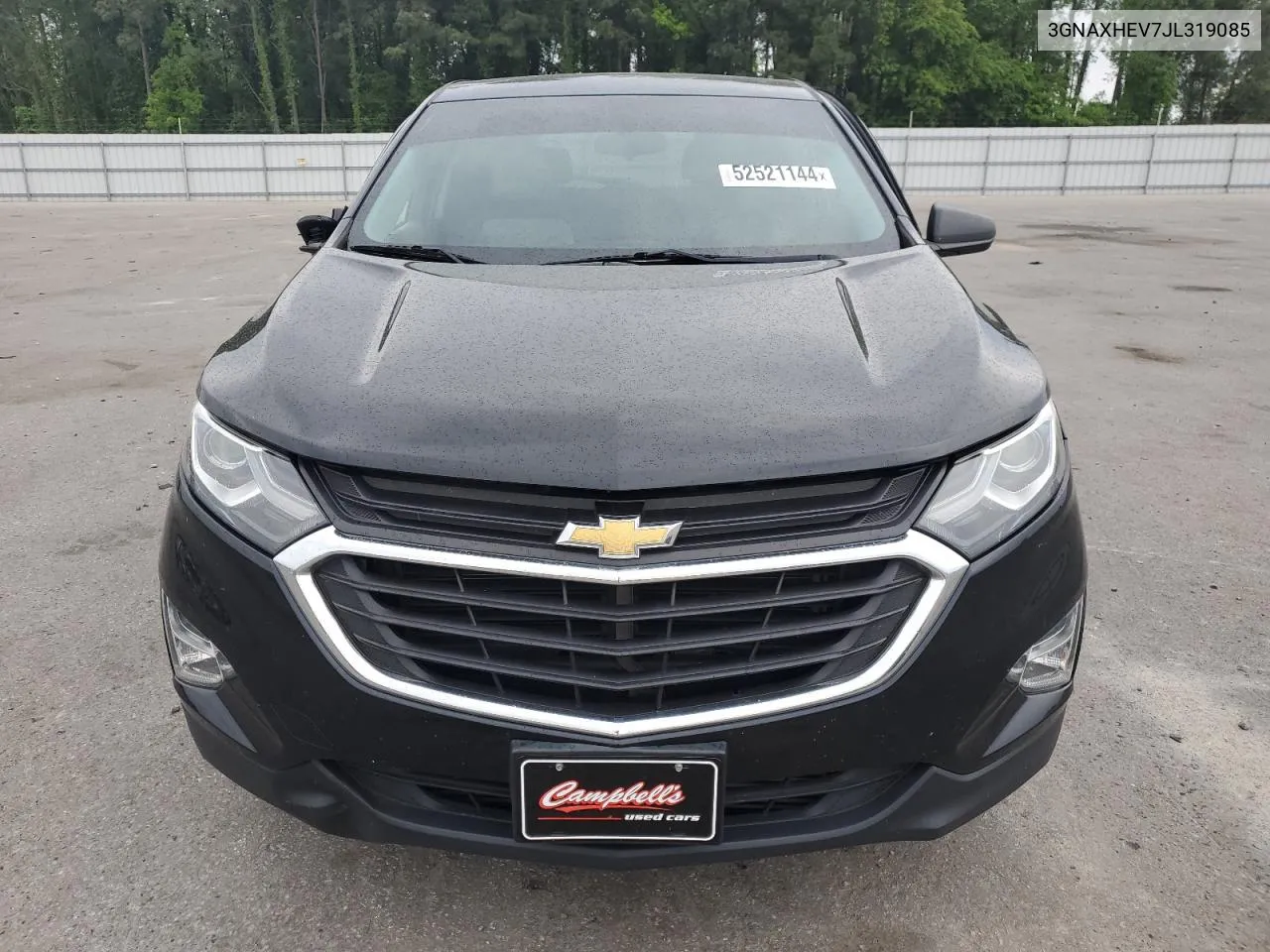 2018 Chevrolet Equinox Ls VIN: 3GNAXHEV7JL319085 Lot: 52521144