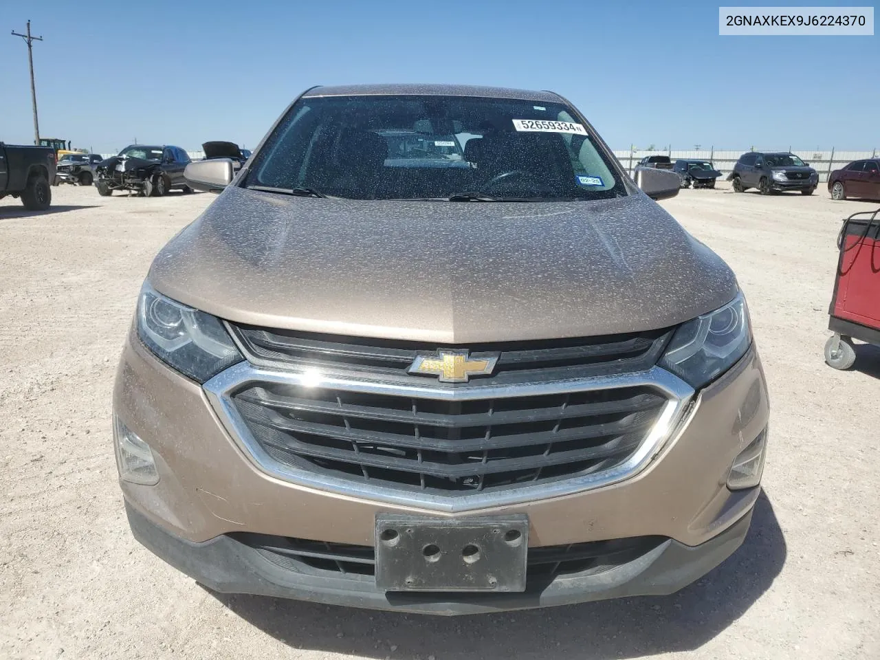 2GNAXKEX9J6224370 2018 Chevrolet Equinox Lt