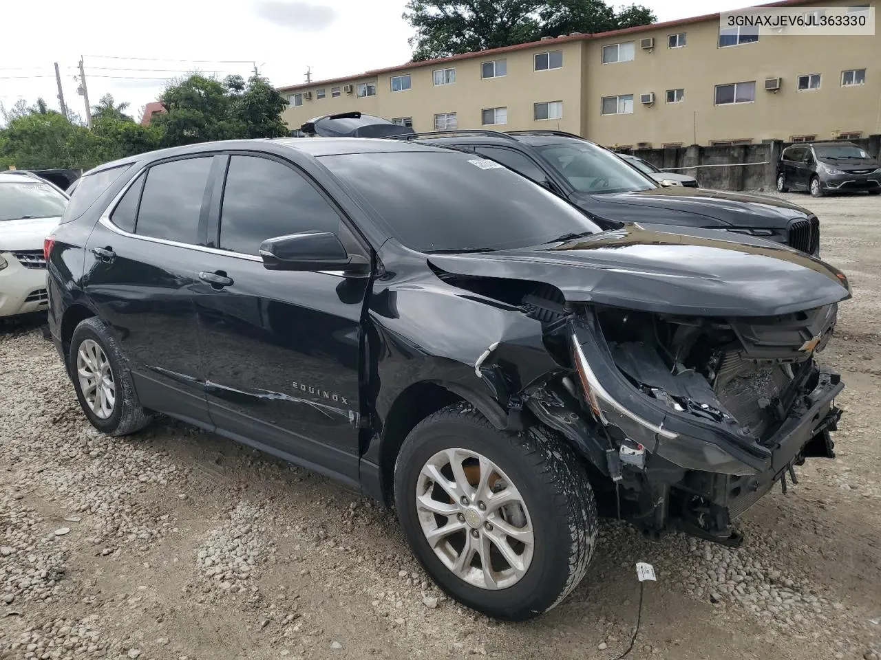 2018 Chevrolet Equinox Lt VIN: 3GNAXJEV6JL363330 Lot: 52876784