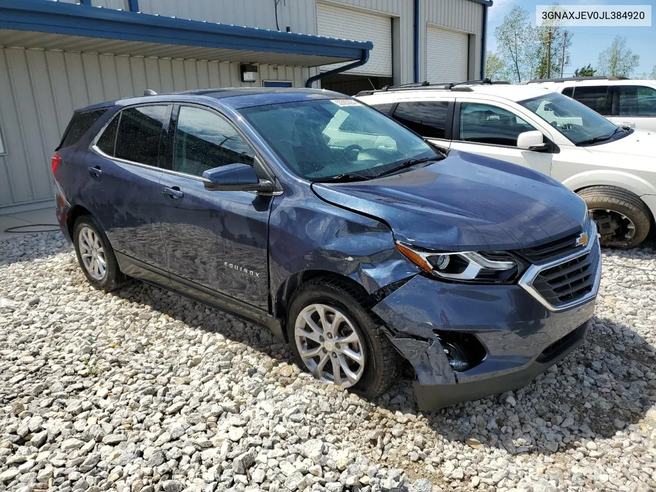 3GNAXJEV0JL384920 2018 Chevrolet Equinox Lt