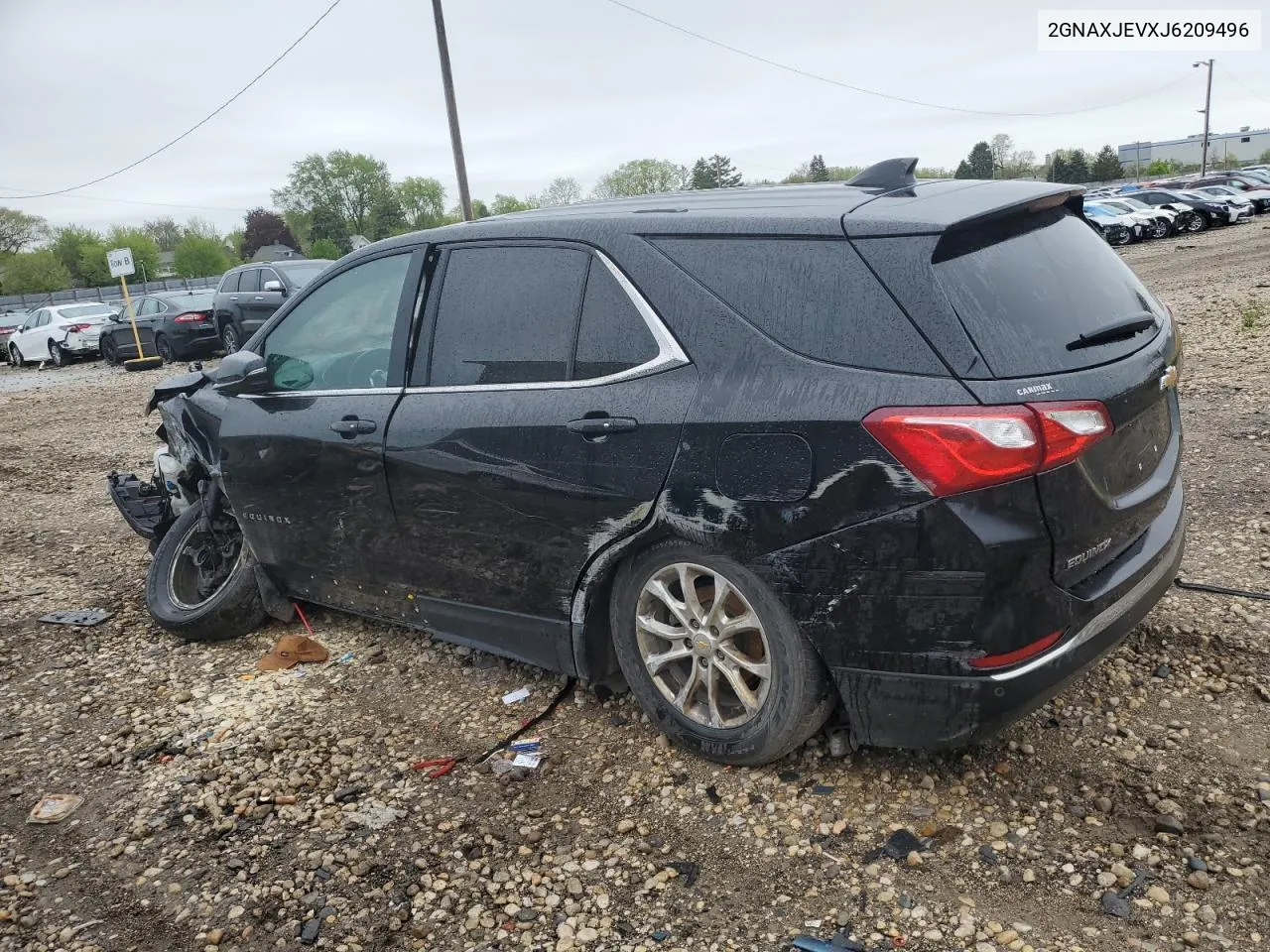 2GNAXJEVXJ6209496 2018 Chevrolet Equinox Lt