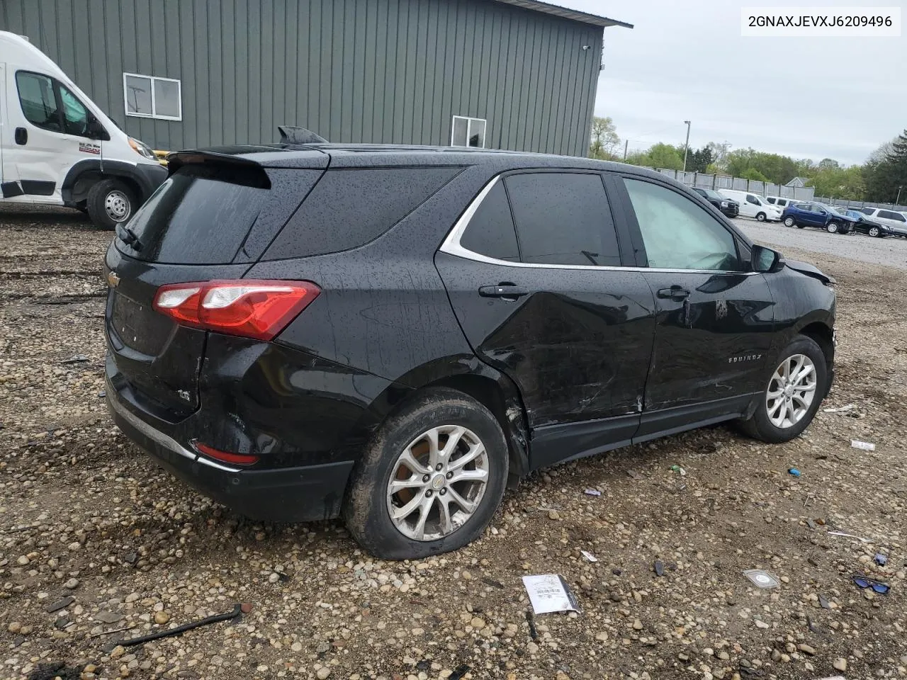 2018 Chevrolet Equinox Lt VIN: 2GNAXJEVXJ6209496 Lot: 53731864