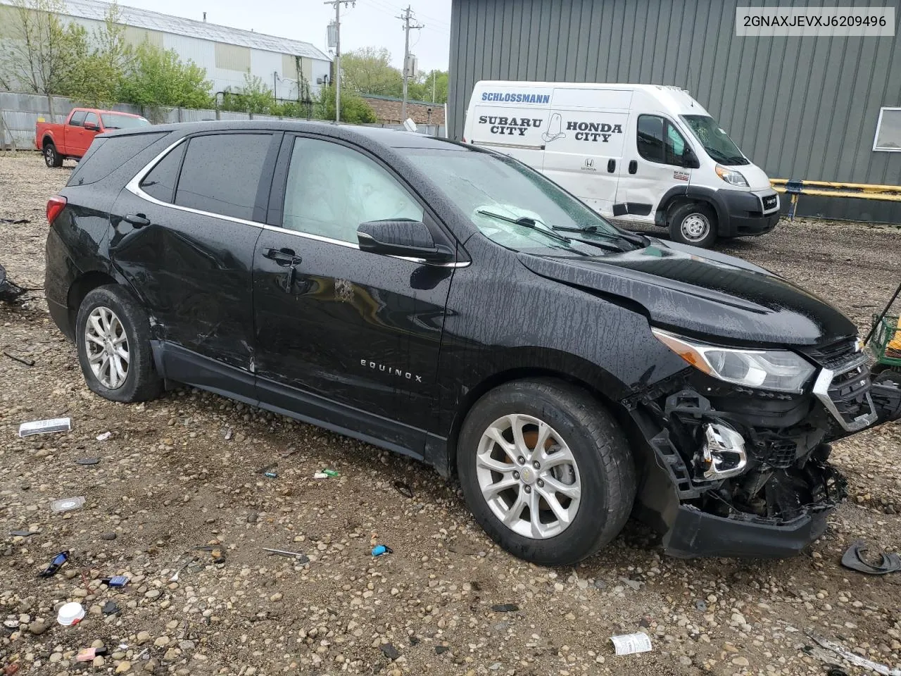 2018 Chevrolet Equinox Lt VIN: 2GNAXJEVXJ6209496 Lot: 53731864