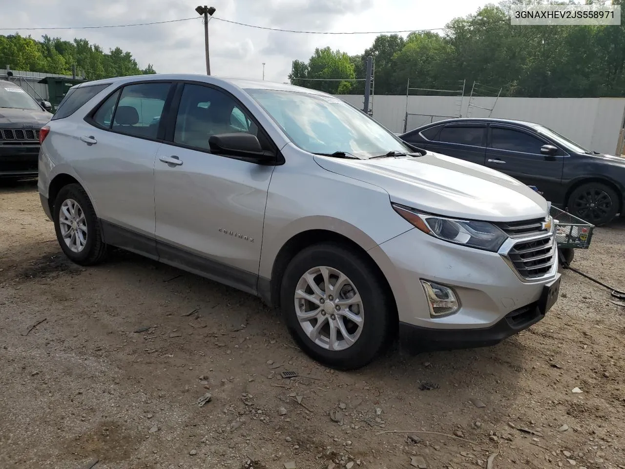 3GNAXHEV2JS558971 2018 Chevrolet Equinox Ls