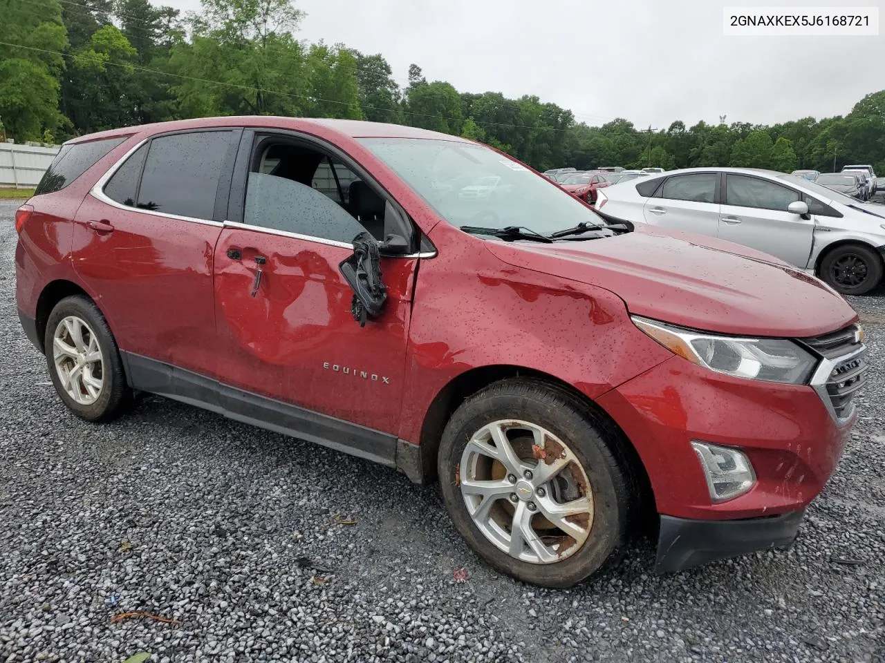 2018 Chevrolet Equinox Lt VIN: 2GNAXKEX5J6168721 Lot: 53953274