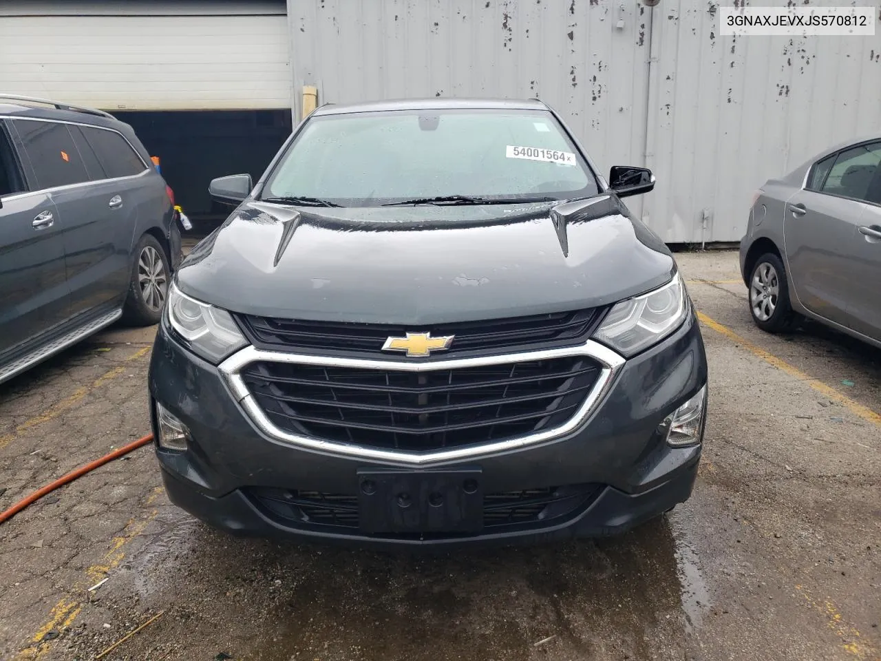 2018 Chevrolet Equinox Lt VIN: 3GNAXJEVXJS570812 Lot: 54001564