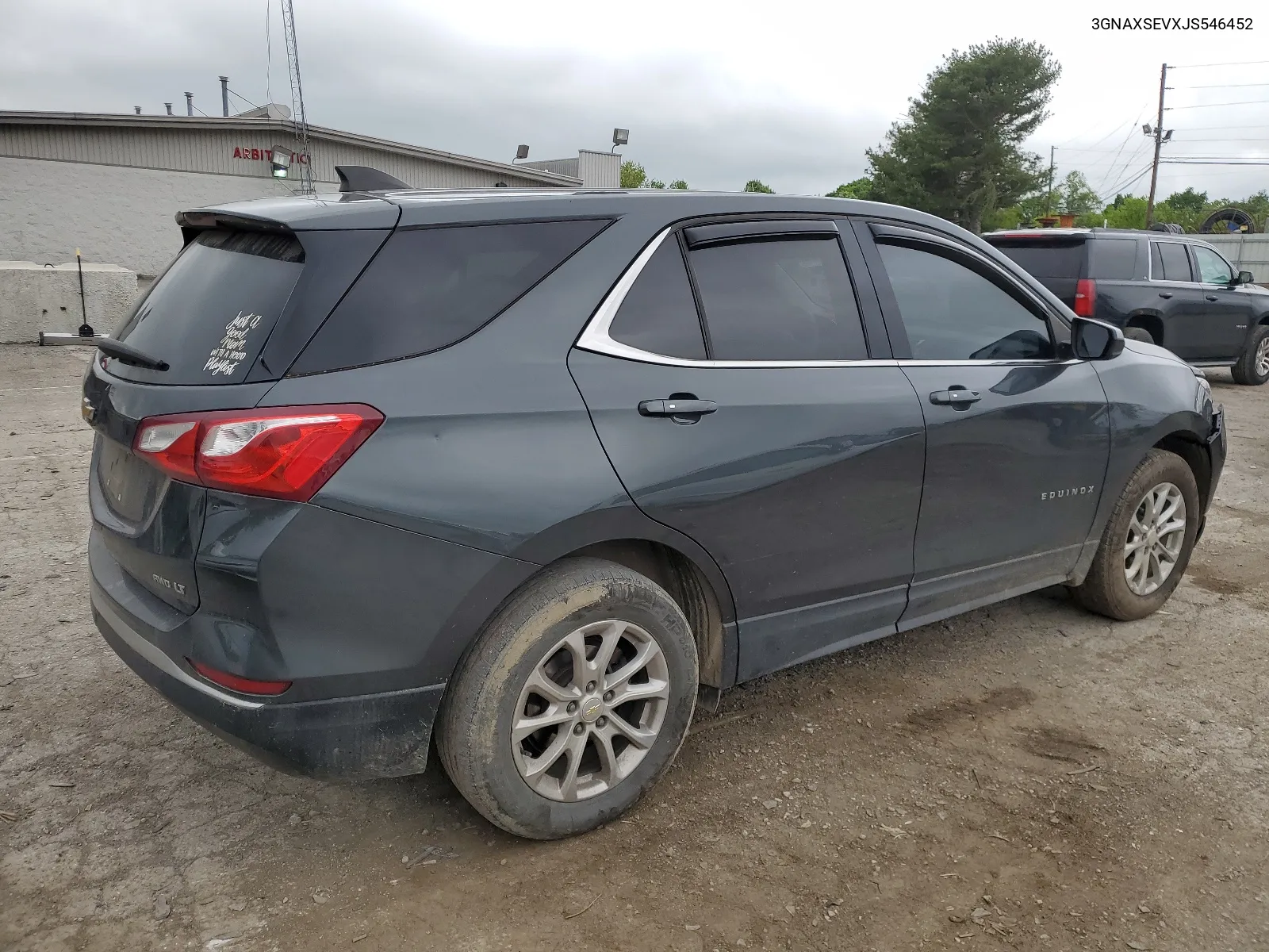 2018 Chevrolet Equinox Lt VIN: 3GNAXSEVXJS546452 Lot: 54132354