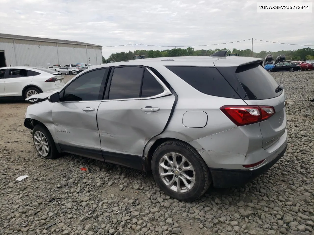 2018 Chevrolet Equinox Lt VIN: 2GNAXSEV2J6273344 Lot: 54433804