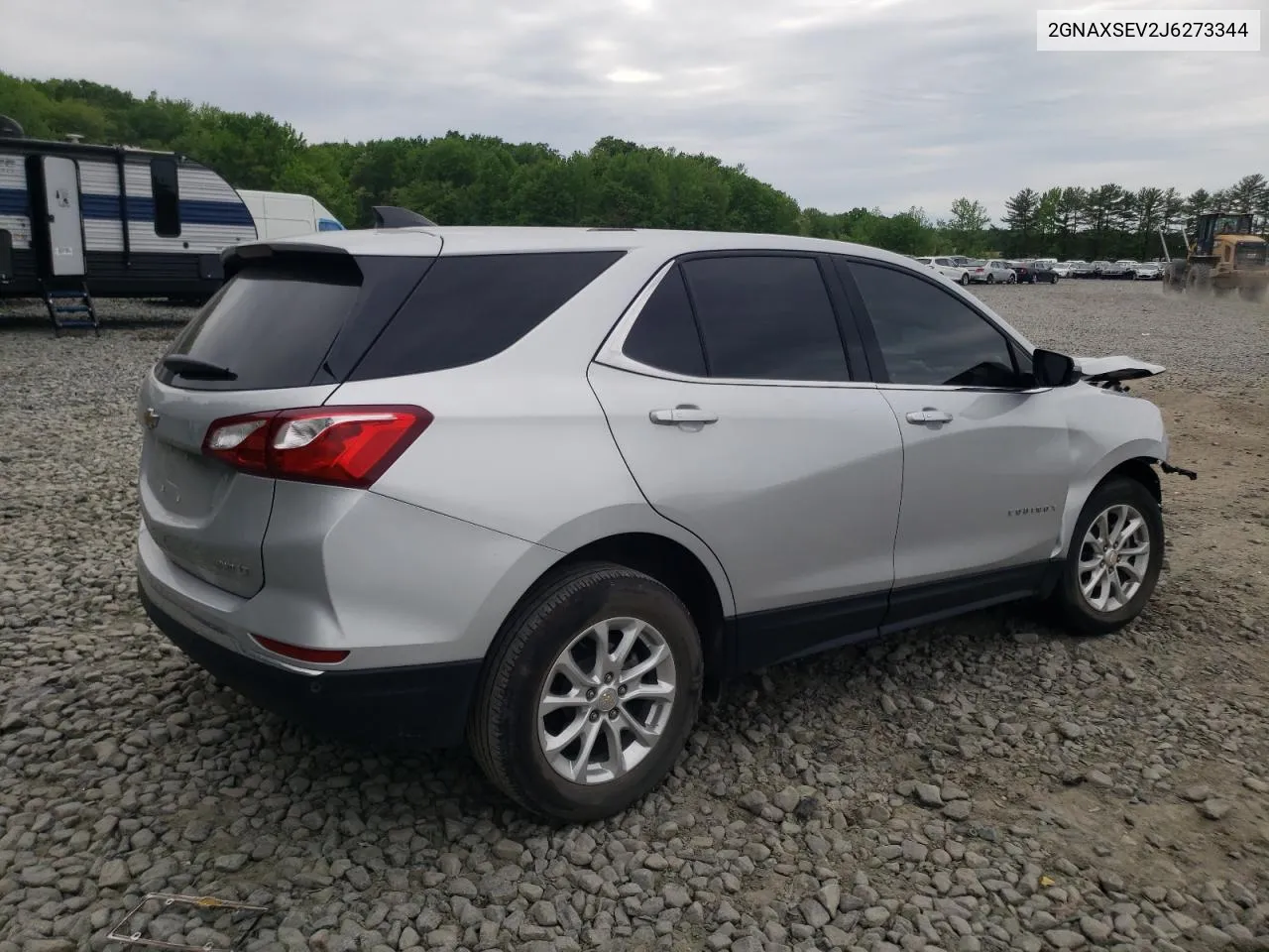 2018 Chevrolet Equinox Lt VIN: 2GNAXSEV2J6273344 Lot: 54433804