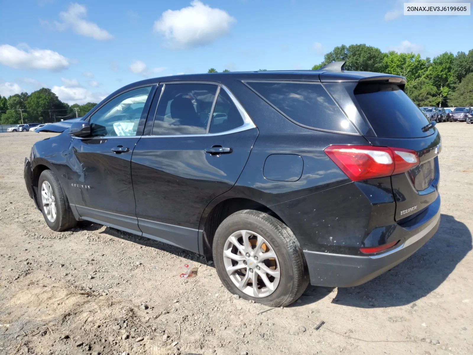 2018 Chevrolet Equinox Lt VIN: 2GNAXJEV3J6199605 Lot: 54531414