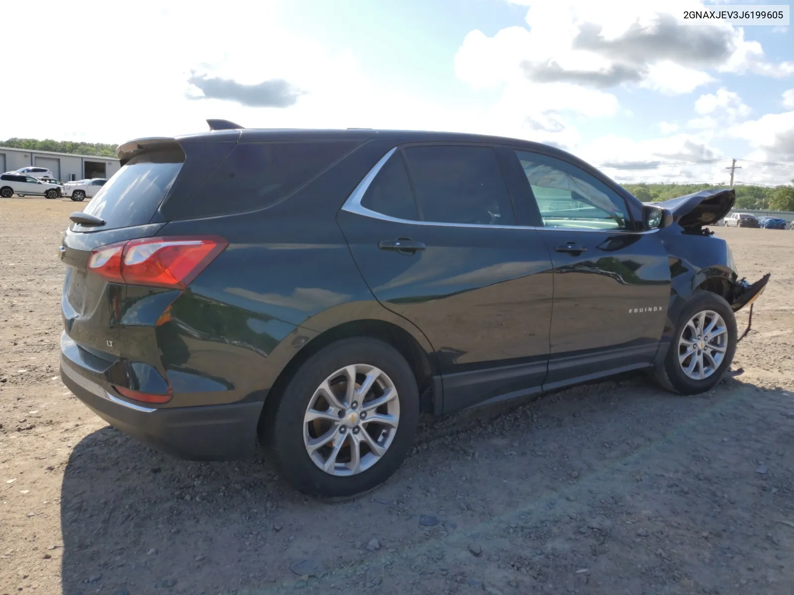 2018 Chevrolet Equinox Lt VIN: 2GNAXJEV3J6199605 Lot: 54531414